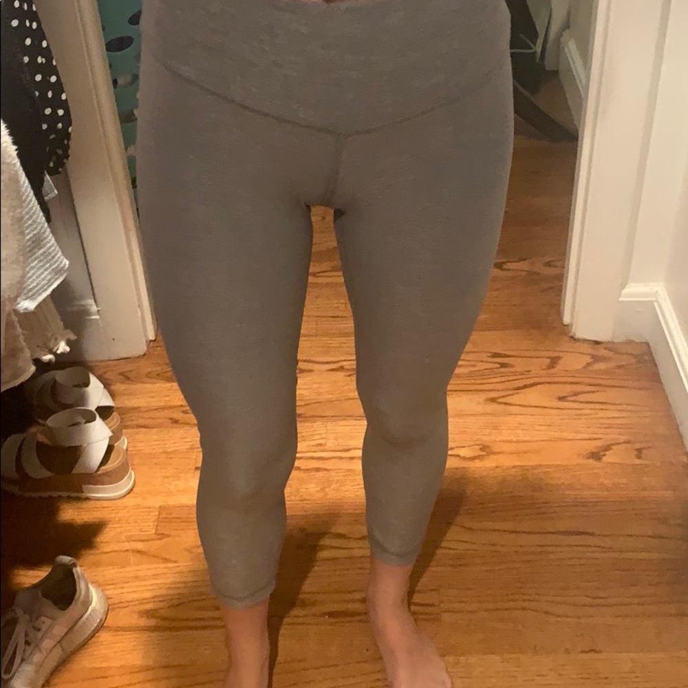 gray lulu lemon leggings